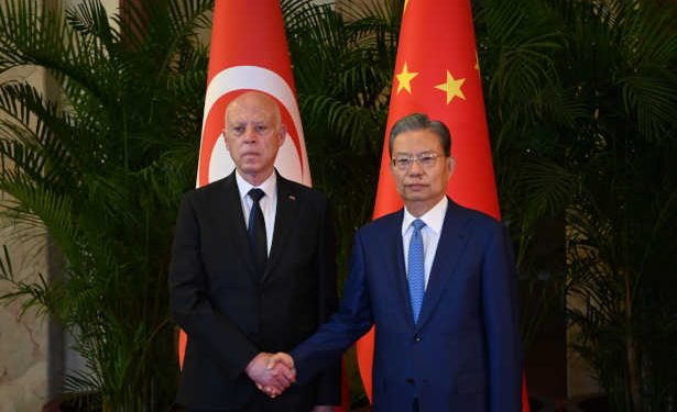 Tunsiie : Rencontre entre le président de la République et Zhao Leji, président du Comité permanent de l’Assemblée nationale populaire de Chine à Pékin