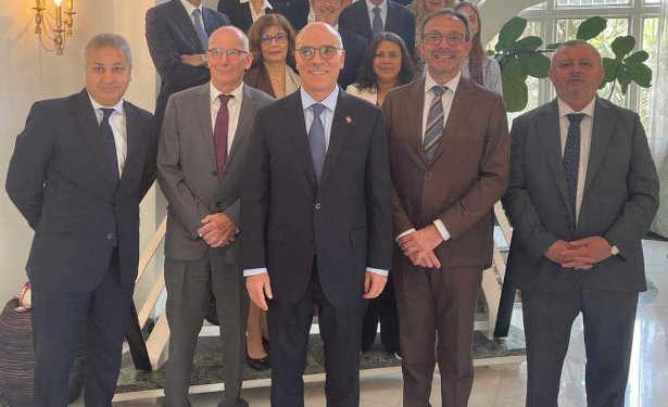 Tunisie : Le ministre des affaires étrangères reçoit les Ambassadeurs de l&rsquo;Union Européenne accrédités en Tunisie