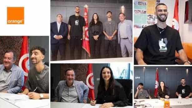 Orange Tunisie partenaire de jeunes athlètes tunisiens