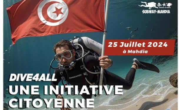 Tunisie : « DIVE4ALL », une initiative citoyenne par l&rsquo;association ABYSSE PLONGEE