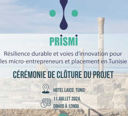 Tunisie: Le Centre d’Information et d’Education au Développement (CIES Onlus) organise la cérémonie de clôture du projet PRISMI, le 11 juillet
