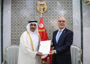 Tunisie : Le Ministre des Affaires Etrangères reçoit M. Zayed ben Saeed Rashid Al-Kumait Al-Khayarin, nouvel Ambassadeur Extraordinaire et Plénipotentiaire de l&rsquo;État du Qatar en Tunisie
