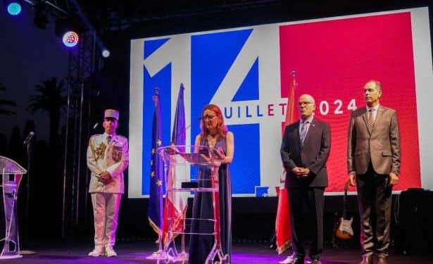 L&rsquo;Ambassade de France en Tunisie commémore la fête nationale du 14 juillet sous le signe de la fraternité