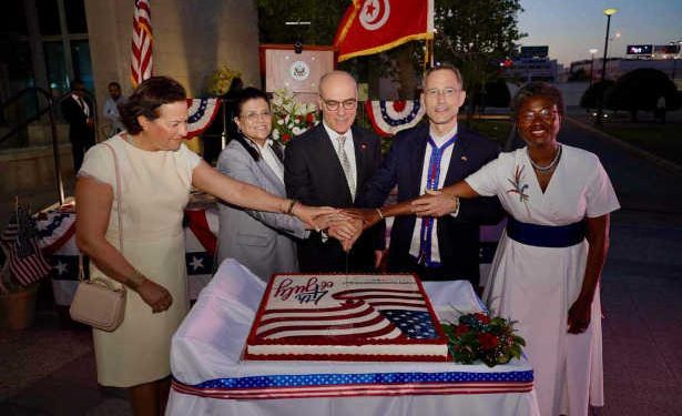 Tunisie : Sous le thème « Visit Tunisia », l’Ambassade des États-Unis d&rsquo;Amérique en Tunisie commémore le 248e anniversaire de l’indépendance des États-Unis