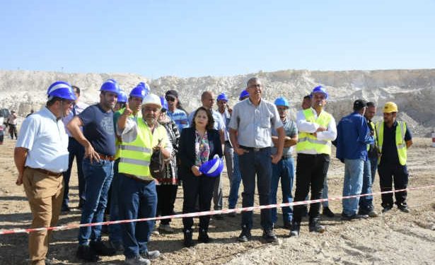 Tunisie : La ministre de l’Industrie, des Mines et de l’Energie en visite à la Compagnie des phosphates de Gafsa