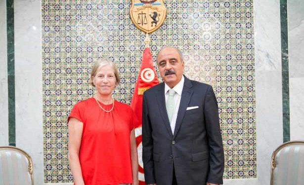 Tunisie : Le Ministre des Affaires Etrangères, de la Migration et des Tunisiens à l&rsquo;Etranger, reçoit Mme Lorraine Diguer, Ambassadeur du Canada en Tunisie
