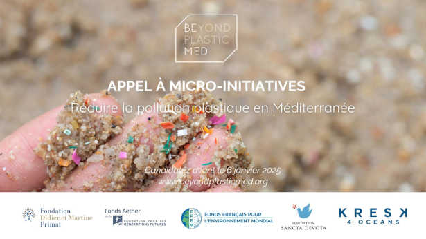 BeMed lance son 9ème appel à micro-initiatives pour réduire la pollution plastique en Méditerranée