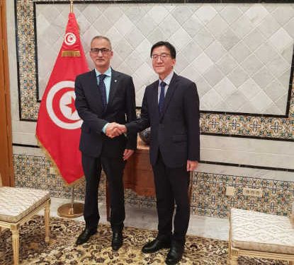 La Tunisie exprime sa volonté d&rsquo;intensifier et de diversifier davantage la coopération avec la Corée du Sud