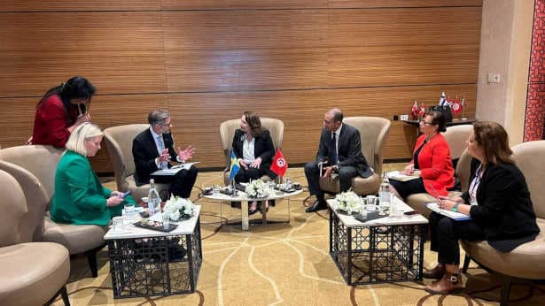 Tunisie :La ministre de l’industrie tient une série de rencontres bilatérales en marge du Forum Tunisie-Nordique des Affaires Durables
