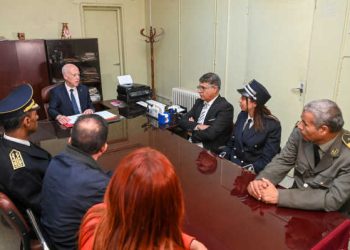 Tunisie : Le président de la République en visite au henchir Enfida à l&rsquo;occasion de la célébration de la Fête de l&rsquo;Arbre