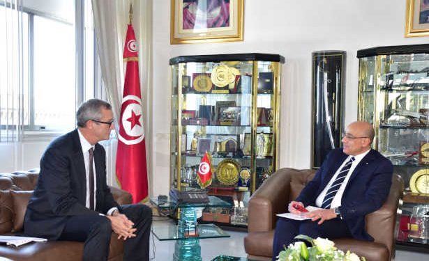 Tunisie : Le ministre de la Défense nationale reçoit l&rsquo;ambassadeur d&rsquo;Italie en Tunisie, Alessandro PRUNAS