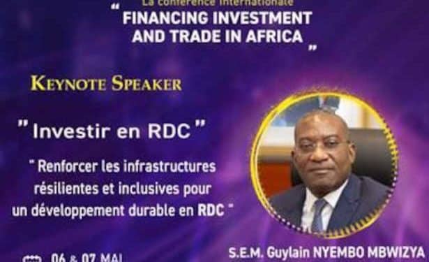  Tunisie : Son Excellence Monsieur Guylain Nyembo Mbwizya, Vice-Premier Ministre de la République Démocratique du Congo (RDC)  participe à la 8ème édition de la conférence internationale FITA 2025