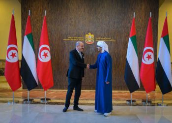 Tunisie -UAE: Son Altesse le Cheikh Abdullah ben Zayed Al Nahyan, Vice-Président du Conseil des ministres et Ministre des Affaires étrangères Émirati reçoit le Ministre des Affaires étrangères Tunisien