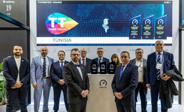 Aprés son 6eme trophée Nperf consécutif sur le  mobile, Tunisie Telecom récompensée par une triple distinction sur le  fixe par Ookla