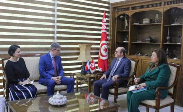 Tunisie : Le ministre du Tourisme reçoit l&rsquo;ambassadeur de la République tchèque en Tunisie