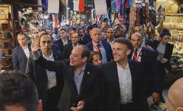 Le président Français, Emmanuel Macron consacre sa visite en Égypte à Gaza