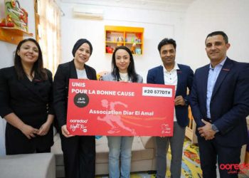 Ooredoo Tunisie reverse les fonds de la Ooredoo Night Run by Xiaomi à l’association Diar El Amal
