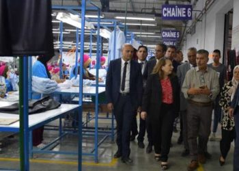 Tunisie : La ministre de l&rsquo;industrie, Fatma Thabet Chiboub en visite de travail à plusieurs institutions industrielles à Kairouan