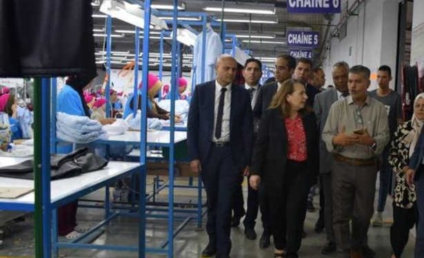 Tunisie : La ministre de l’industrie, Fatma Thabet Chiboub en visite de travail à plusieurs institutions industrielles à Kairouan