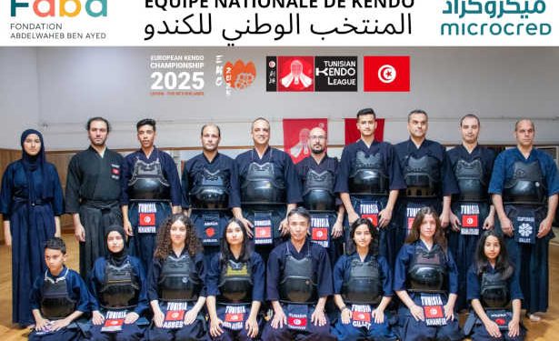 L’excellence tunisienne en marche :l’équipe nationale de Kendo en route vers le Japon