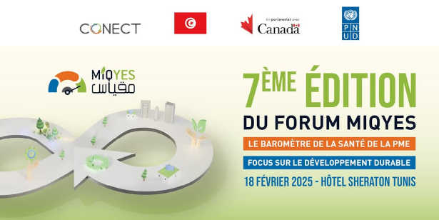 Tunisie : « 7ème Edition de Miqyes : Le Baromètre de la santé de la PME – Focus sur le Développement Durable »