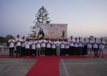 The Embassy of India in Tunis celebrate the 11th International Day of Yoga (IDY) with the theme “Yoga for One Earth, One Health.”
