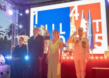 Tunisie : Le Ministre des Affaires Étrangères participe à la soirée de la célébration du 14 juillet  à l’occasion de la Fête Nationale française