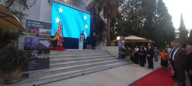 Tunisie : La ministre de l’Industrie, des Mines et de l’Énergie participe à la célébration de la Fête Nationale Belge