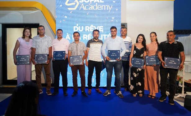 Tunisie : Remise des certificats de formation à la 1ère promotion de SOPAL Academy