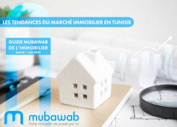 Tunisie : Mubawab, la première plateforme immobilière digitale en Tunisie publie la 10ème édition du Guide de l’Immobilier  pour le 1er semestre 2025