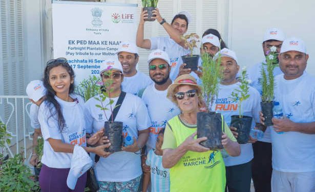 L&rsquo;Ambassade de l&rsquo;Inde à Tunis organise  la « Viksit Bharat Run 2025 » pour célébrer l&rsquo;amitié durable entre l&rsquo;Inde et la Tunisie