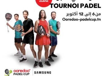 Ooredoo et Samsung lancent la 2ème édition de la “Ooredoo Padel Cup Samsung” au profit de la lutte contre le cancer du sein