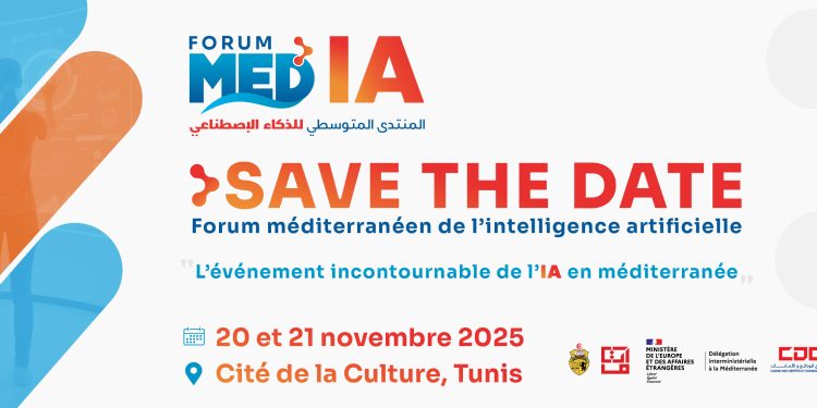 Tunisie : 2ᵉ édition du Forum Méditerranéen de l’IA , les 20 et 21 novembre