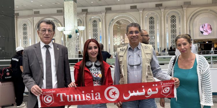 FIA MENA Esports Championship : Khoula Ben Achour et Karim Chouiref, représentants du National Automobile Club de Tunisie (NACT), membre de la FIA, en Jordanie