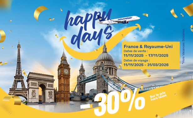 Tunisie: Nouvelair poursuit sa campagne « Happy Days »