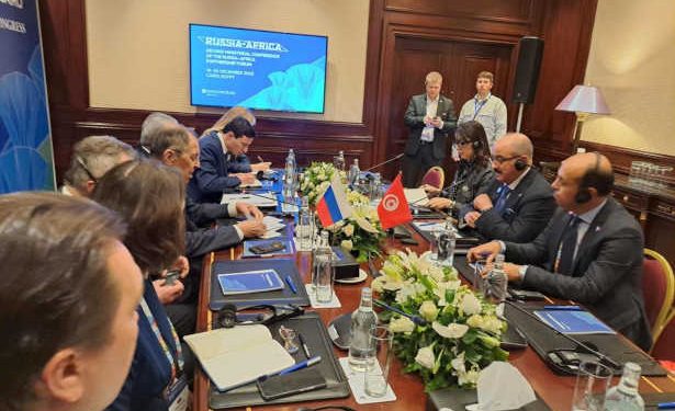 La Tunisie participe à la deuxième Conférence Ministérielle Russie–Afrique, accueillie par Le Caire les 19 et 20 décembre