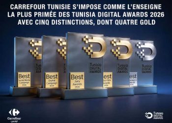 Carrefour Tunisie s’impose comme l’enseigne la plus primée des Tunisia Digital Awards 2026