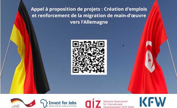 Appel à proposition de projets: Création d’emplois et renforcement de la migration de main-d’œuvre vers l’Allemagne