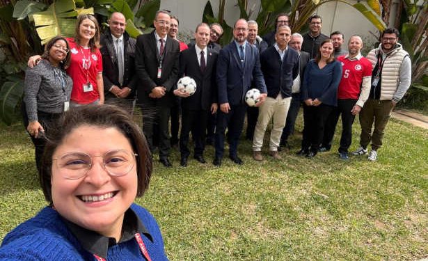Tunisie-Canada: L&rsquo;Ambassadeur du Canada en Tunisie, Alexandre Bilodeau reçoit une délégation de la Fédération Tunisienne de Football et du Ministère de la Jeunesse et des Sports
