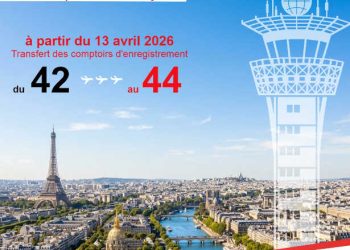 Transfert des comptoirs d’enregistrement Tunisair à l’aéroport de Paris-Orly