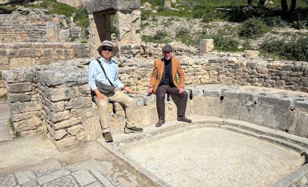 Dougga : le site archéologique de renommée mondiale séduit l’Ambassadeur du Japon en Tunisie, Saito Jun, impressionné par son patrimoine exceptionnel