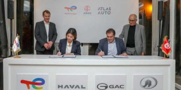 Partenariat entre TotalEnergies Marketing Tunisie, Atlas Auto et Asian Auto