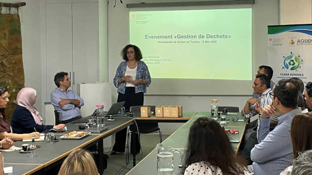 Gestion des déchets et changement climatique : l’Ambassade de Suisse sensibilise aux enjeux environnementaux en Tunisie