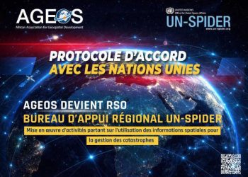 Signature d’un accord de coopération entre l’association AGEOS et le Bureau des Affaires spatiales des Nations Unies UNOOSA