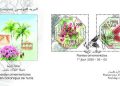 Emission de deux timbres-poste sur le thème : « Jardin botanique de Tunisie »