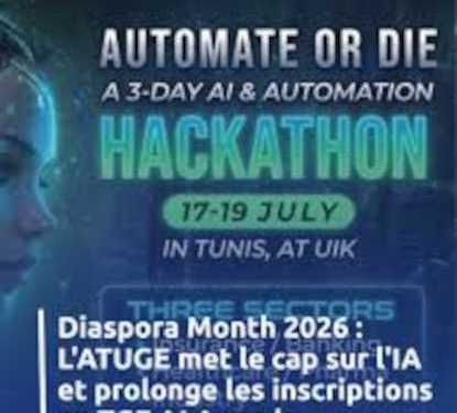 Diaspora Month 2026 : L’ATUGE met le cap sur l’IA et prolonge les inscriptions au TGF AI Awards