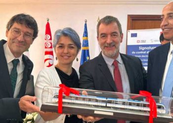 Le TGM se modernise : la Transtu signe un accord pour l’acquisition de 18 nouveaux trains électriques