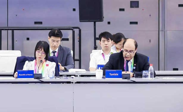 La Tunisie plaide pour une gouvernance mondiale inclusive de l’intelligence artificielle au Sommet mondial de Shanghai