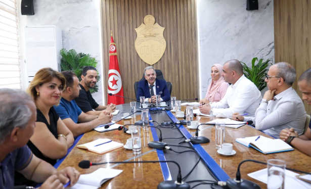 Le ministre de la Jeunesse et des Sports rencontre les membres du Bureau fédéral de la natation