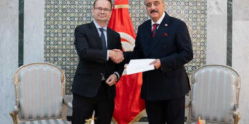 Diplomatie : le nouvel ambassadeur de Finlande remet ses lettres de créance à Nafti
